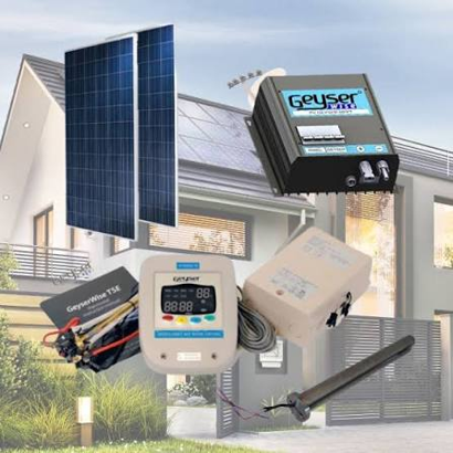 Solar powered water heating system
